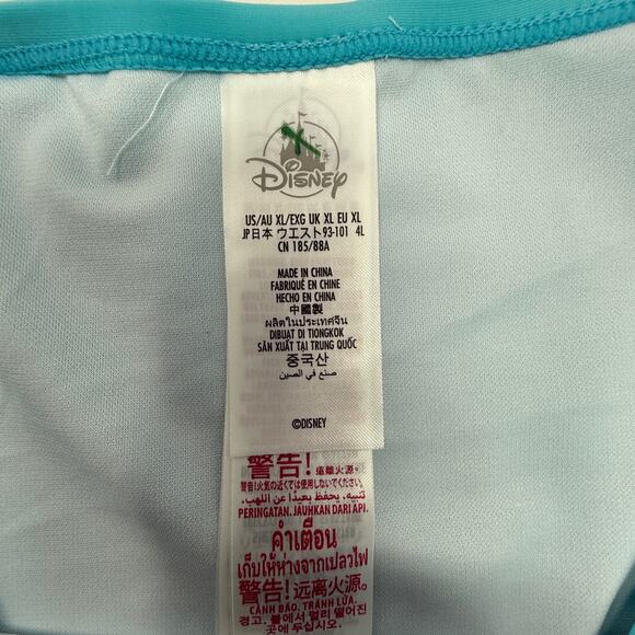 Disney Mickey Mouse Palm Tree Beach Sunset High Waist Bikini Set XL NWT Swimwear - Picture 8 of 15